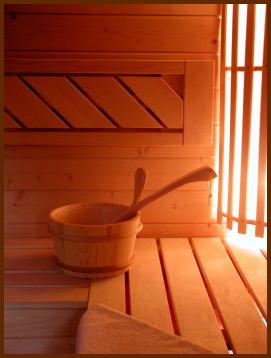 sauna à la maison
